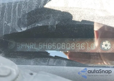 2012 Honda Odyssey Ex-L из США, поврежденный, VIN 5FNRL5H65CB089610